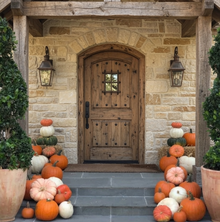 Classic Porch Pumpkin Arrangement Package